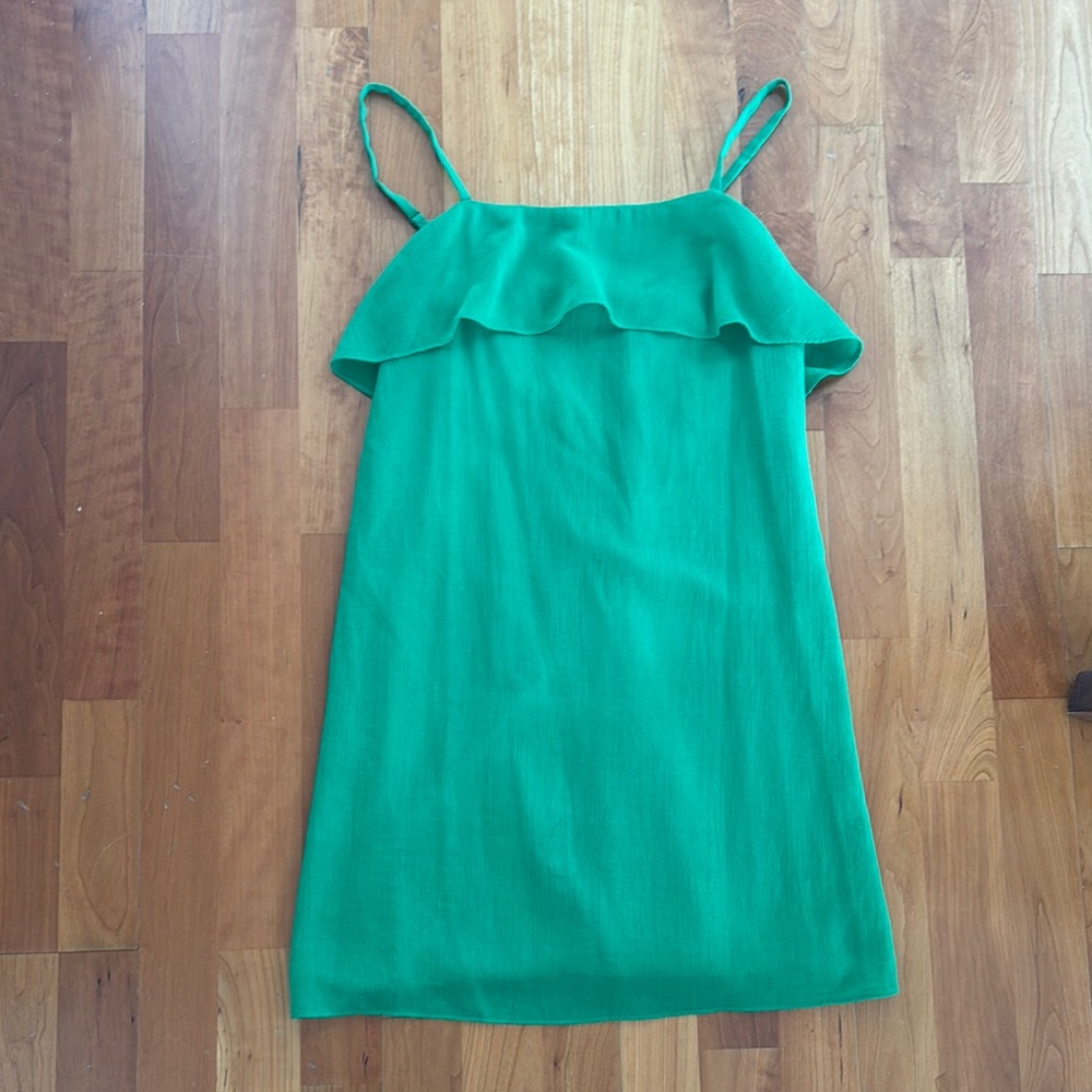 Alice + Olivia Green Mini Dress